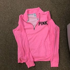 Victoria secret pull over zip up